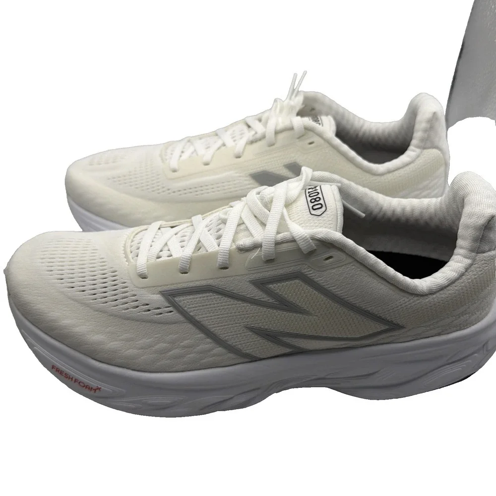 New Balance Running Sneakers Fresh Foam X 1080 White/Grey EU 41.5 US M8 W9.5